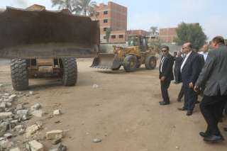 محافظ القاهرة يقود حملة مكبرة لإزالة التعديات على عدد من قطع الأراضى الزراعية بالمرج