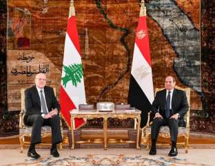 الرئيس السيسى يؤكد لـ”ميقاتى” على ثبات الدعم المصرى لمؤسسات الدولة اللبنانية