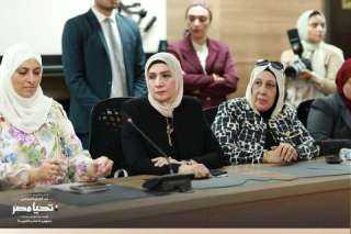 حملة المرشح الرئاسي عبد الفتاح السيسي تبدأ جولاتها الخارجية بزيارة المجلس القومي للمرأة