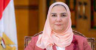 وزيرة التضامن الاجتماعي : ٨ طن مساعدات لغزة من الهلال الأحمر المصري