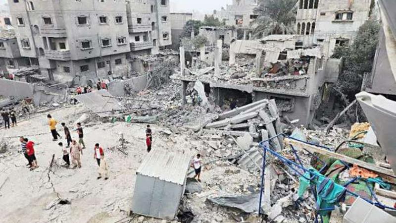 آثار عدوان الاحتلال على غزة