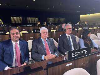 وزير التعليم العالي يلقي  كلمة مصر في الدورة ٤٢ للمؤتمر العام لليونسكو