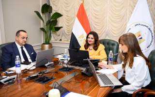 وزيرة الهجرة تلتقي عدد من أبناء الجاليات المصرية بالولايات المتحدة الأمريكية وكندا