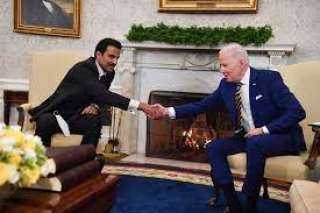 أمير قطر و  بايدن يبحثان الوضع في غزة وسبل الإفراج عن المزيد من الرهائن