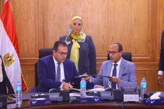 القباج تشهد توقيع بروتوكول تعاون بين بنك ناصر الاجتماعي والبنك المصري الخليجي