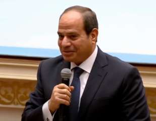 السيسي: مصر تقوم بدور إيجابى فيما ينفع الناس وحريصة على البناء والتعمير