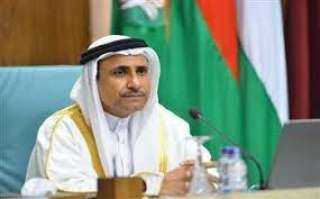 رئيس البرلمان العربى يثمن جهود الرئيس السيسى لحماية الأمن القومى العربى