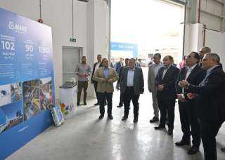 رئيس الوزراء يتفقد مصنع شركة ”مابي” الإيطالية ضمن جولته بمدينة العاشر من رمضان