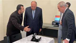 سامح شكري يتفقد استعدادات سفارة مصر بفرنسا لعملية التصويت في الانتخابات الرئاسية