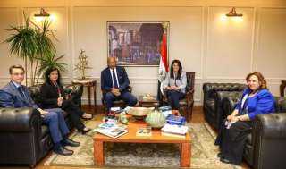 وزيرة التعاون الدولي تلتقي نائب رئيس الوكالة الدولية لضمان الاستثمار(MIGA)  خلال زيارته لمصر