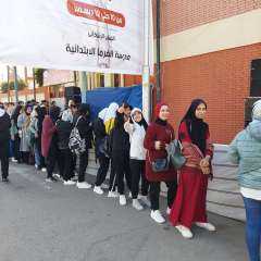 إقبال كبير من الناخبين على اللجان الانتخابية ببورسعيد مع بدء التصويت للانتخابات الرئاسية 2024