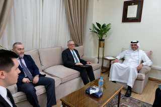 رئيس قطاع الشؤون السياسية الدولية يلتقي سفير دولة روسيا الاتحادية لدى جمهورية مصر العربية