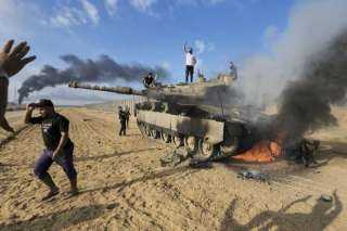 اشتباكات بين الفصائل الفلسطينية والاحتلال بعدد من المواقع في غزة