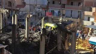 إصابة 7 عمال أثناء تجديد مسجد بمرسى مطروح
