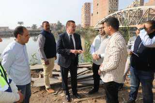 محافظ المنوفية يتفقد مستجدات مشروع مكتبة مصر العامة وأعمال رصف وتطوير منطقة مساكن العمال