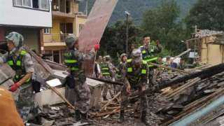 ارتفاع حصيلة ضحايا الزلزال في الصين إلى 127 قتيلا