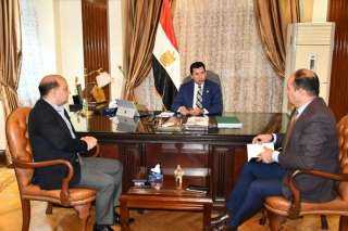 وزير الرياضة يستقبل رئيس اتحاد الجمباز لبحث استعدادات مصر لإستضافة بطولة العالم للجمباز الفني المؤهلة لأولمبياد باريس