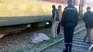 مصرع شخص صدمه قطار أثناء عبور مزلقان السكة الحديد بالقليوبية