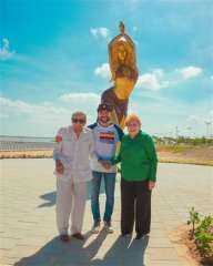 بالصور.. الكشف عن تمثال ضخم لشاكيرا في كولومبيا يتجاوز ارتفاعه 6 أمتار