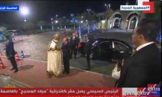 الرئيس السيسي يهنئ أقباط مصر بعيد الميلاد المجيد في الكاتدرائية بالعاصمة الإدارية