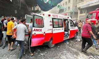 الهلال الأحمر الفلسطيني: 30 مستشفى خارج الخدمة.. والاحتلال يقصف كل مكان بغزة