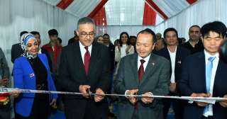 الرئيس التنفيذي للهيئة العامة للاستثمار والمناطق الحرة يفتتح أول مصنع باستثمارات فيتنامية 100% في مصر