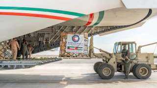 مطار العريش يستقبل طائرتي مساعدات من الكويت وباكستان إلى قطاع غزة