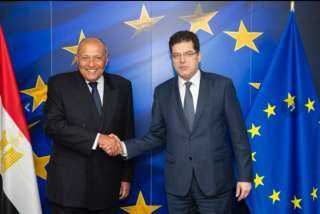 ‏‎وزير الخارجية يعقد اجتماعاً مع المفوض الأوروبي لإدارة الأزمات في بروكسل