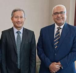 وزير الخارجية السنغافورى يستقبل سفير مصر لبحث العلاقات الثنائية بين البلدين