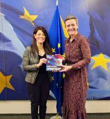 وزيرة التعاون الدولي تبحث مع المفوضة الأوروبية للتحول الرقمي التعاون الثنائي مع فريق عمل أوروبا