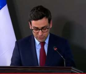وزير خارجية فرنسا يؤكد من القاهرة ضرورة وقف إطلاق النار فى غزة