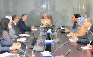 وزيرة البيئة تناقش مع المدير الإقليمي لمنظمة اليونيدو في مصر التعاون الحالي والمستقبلي في الربط بين الصناعة والبيئة