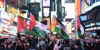 آلاف المحتجين في الولايات المتحدة رفضا للعدوان الإسرائيلي على غزة