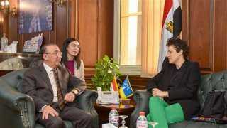 محافظ الإسكندرية يلتقي سفيرة قبرص لمناقشة اجتماعات الشبكة الإقليمية للجامعات