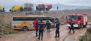 إصابة 51 تلميذا إثر انقلاب حافلة فى ولاية بجاية الجزائرية