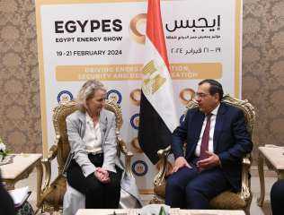 الملا يعقد عدداً من اللقاءات والمباحثات الثنائية  خلال فعاليات مؤتمر ومعرض مصر الدولى للطاقة EGYPES2024