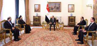 الرئيس السيسي يستقبل رئيس تيار الحكمة الوطني العراقي والوفد المرافق له