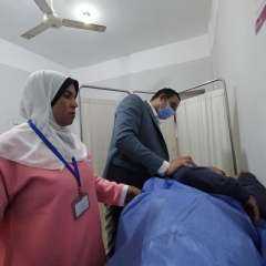 توقيع الكشف الطبي وصرف العلاج بالمجان لـ 2600مريض من أبناء قرية حانوت بكفر صقر