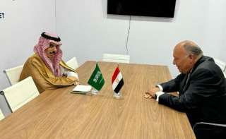 وزير الخارجية سامح شكري يلتقي وزير خارجية المملكة العربية السعودية