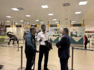 دوري أبطال إفريقيا| السفير المصري في غانا يتواجد في مطار أكرا