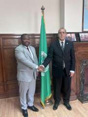 الأمين العام المساعد مدير عام الصندوق العربي للمعونة الفنية للدول الافريقية يستقبل سفير جمهورية بوروندي بالقاهرة