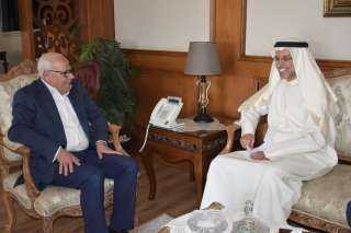 محافظ بورسعيد يستقبل « وفد استثماري اماراتي» لبحث سبل التعاون في عدة مجالات