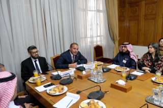 رئيس قطاع الشؤون السياسية الدولية يستقبل وفد من معهد الأمير سعود الفيصل للدراسات الدبلوماسية .