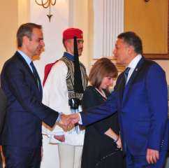 سفير مصر في أثينا يبحث مع رئيسة جمهورية اليونان ورئيس الوزراء ووزير الخارجية العلاقات المصرية اليونانية
