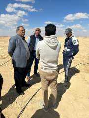 الزراعة تواصل متابعة ودعم المنتفعين من مشروع التجمعات الزراعية في محافظة شمال سيناء