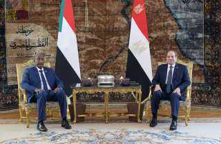 الرئيس السيسى يؤكد خصوصية العلاقات الأخوية التاريخية بين مصر والسودان