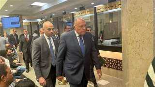 وزير الخارجية يتفقد الأعمال القنصلية وسير عمل الخدمات المقدمه للمواطنين المصريين بالرياض