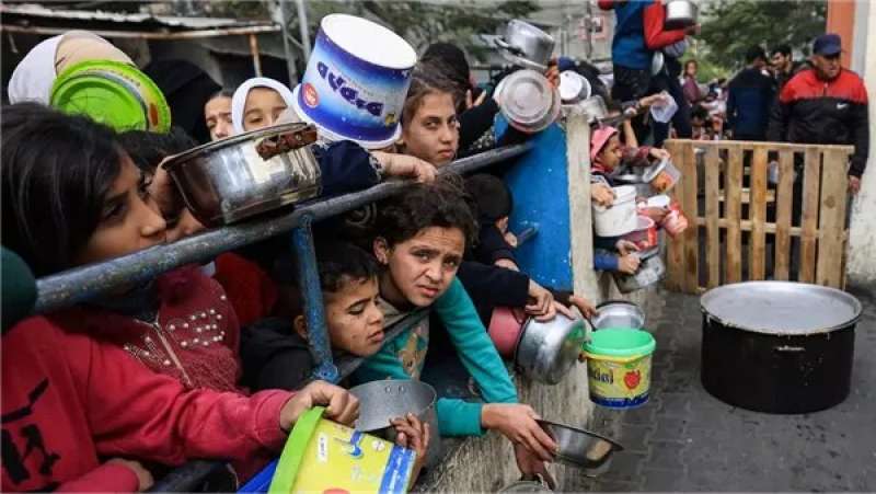ضحايا الجوع في غزة