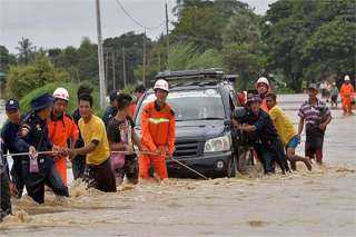 قتيل و20 مفقودا إثر فيضان للمياه في منجم في بورما