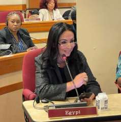 مايا مرسي تشارك في فعاليات الدورة ٦٨ للجنة وضع المرأة بالأمم المتحدة CSW68
